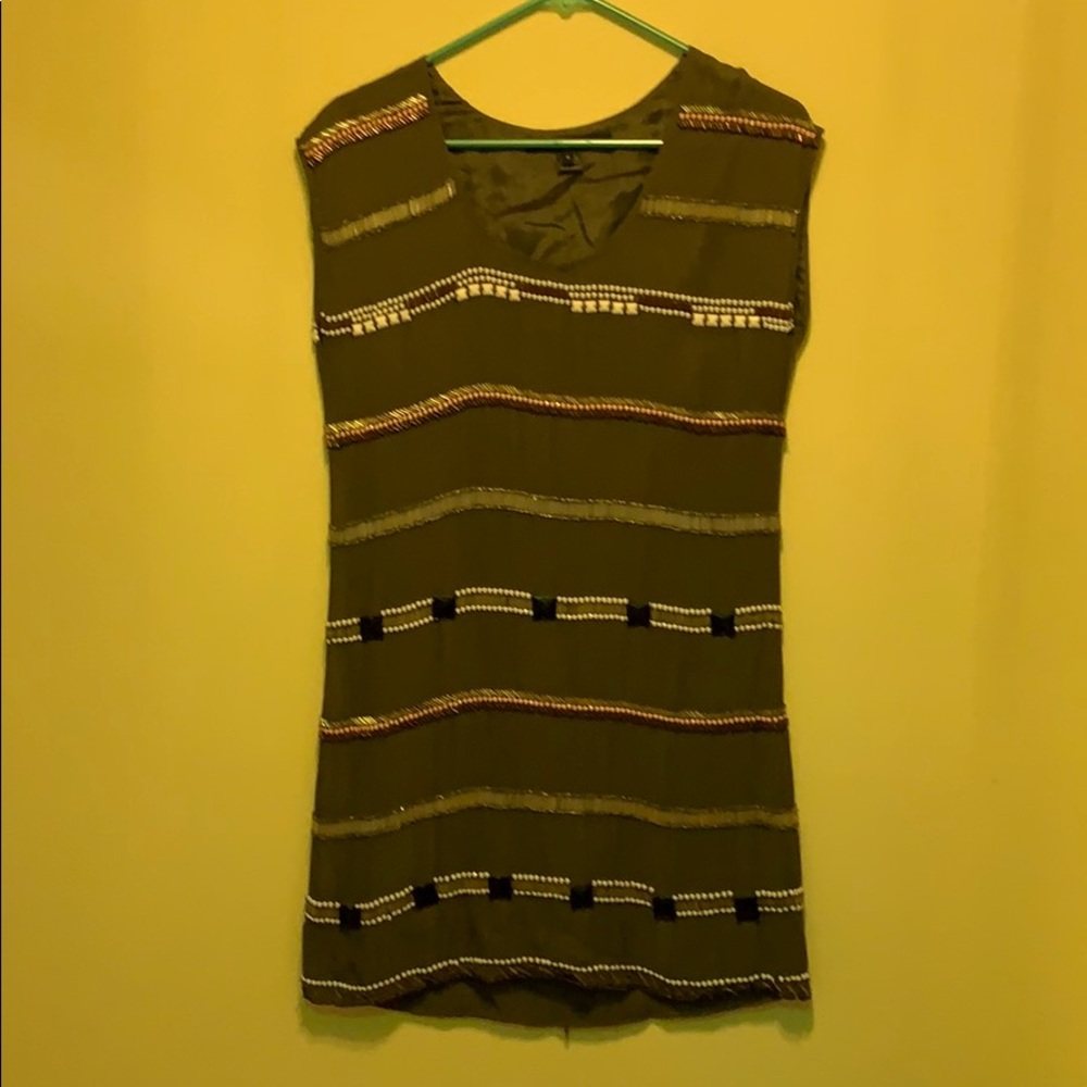 Beautiful beaded French Connection dress